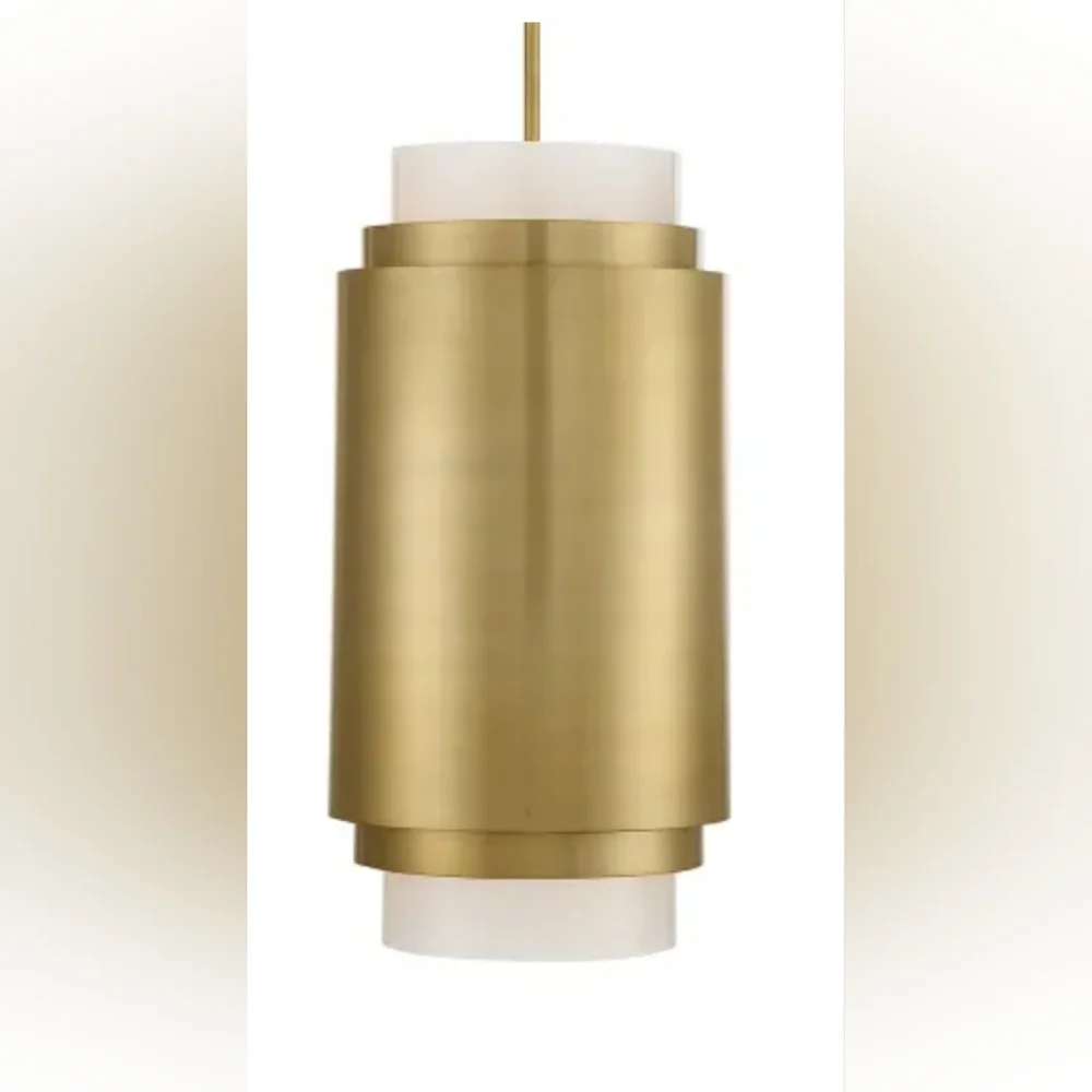 Savoy House Elegant Brass Pendant Light